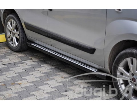 Защита порогов (площадка) для Fiorino.